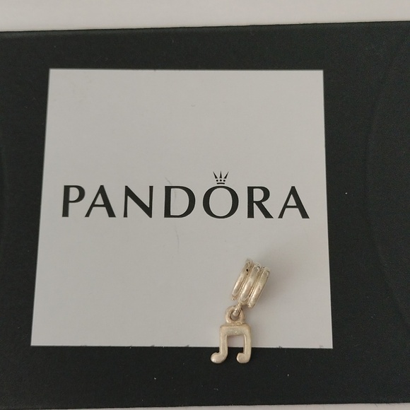 Pandora Sterling Silver Music Note Charm  790183 - Picture 2 of 4